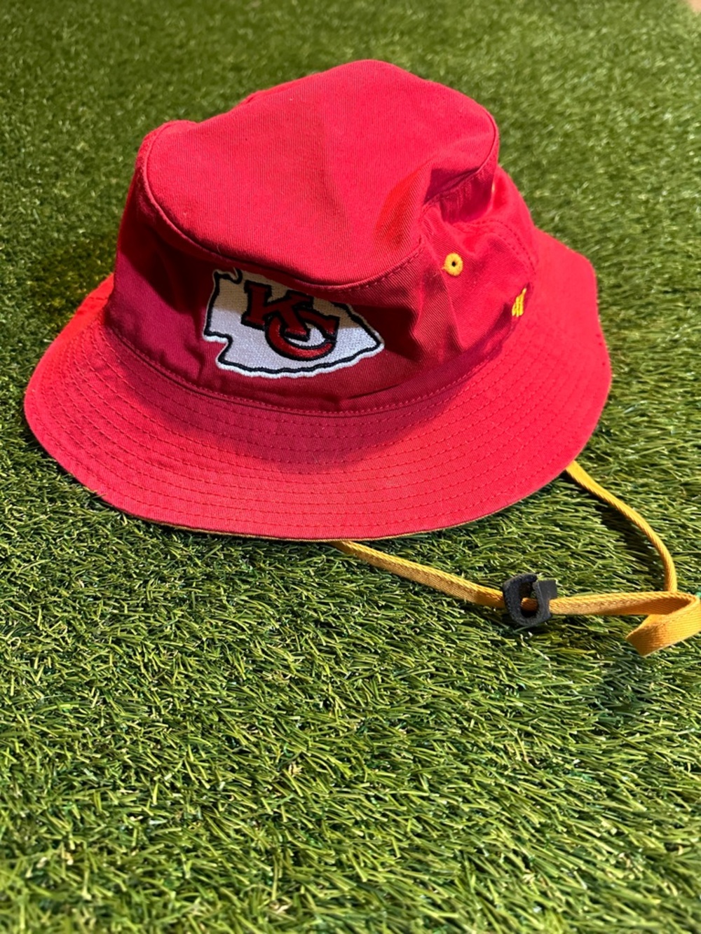 Kansas City Chiefs ‘47 Brand Red and Gold NFL Bucket Hat